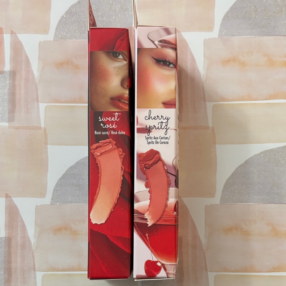 Cherry Spritz & Sweet Rose Cream Blush Duo - Pink Shades